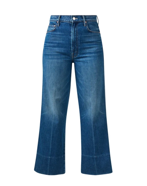 The Maven Blue Wide Leg Ankle Jean