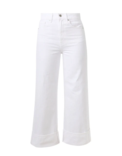 Taylor White Wide Leg Jean