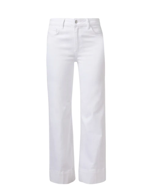 White Wide Leg Jean