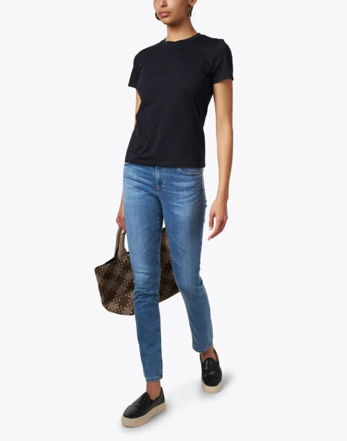 Navy Cotton T-Shirt