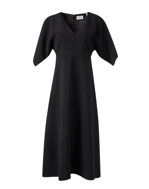 Black Cape Sleeve Dress