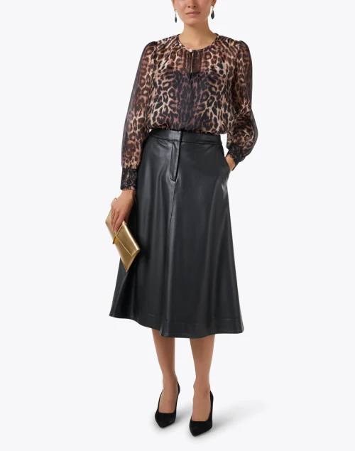 Leopard Print Blouse