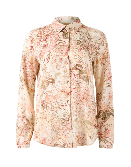 Meudon Pink Floral Blouse