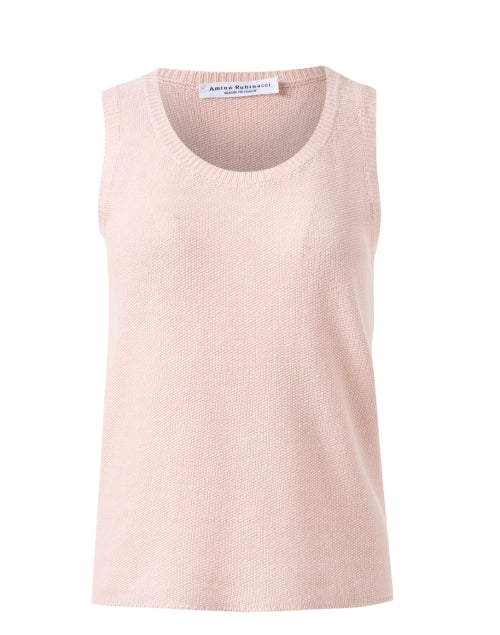 Samurai Pink Linen Cotton Sweater
