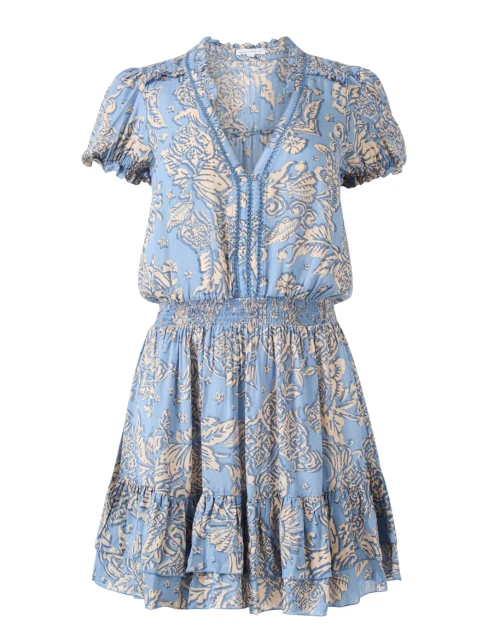 Bibi Blue Print Dress