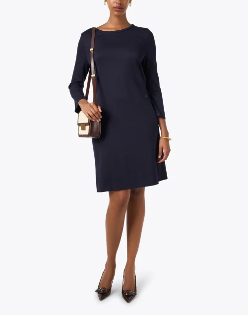 Navy Shift Dress