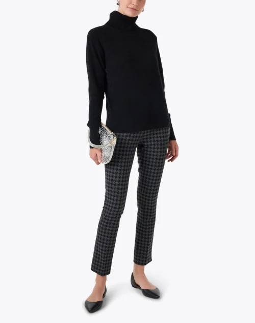 Annie Black Houndstooth Pant