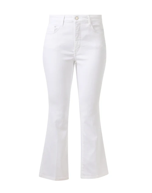 Dream White Wash Kick Flare Jean