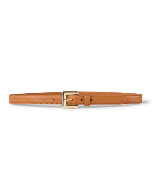 Glossinia Brown Leather Belt