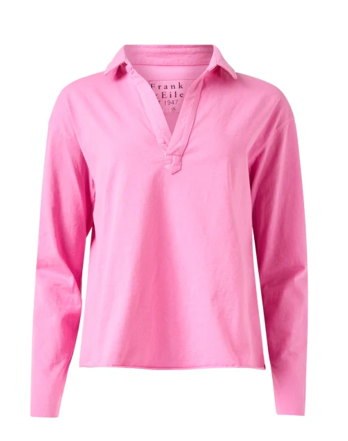 Patrick Pink Lemonade Popover Henley Top