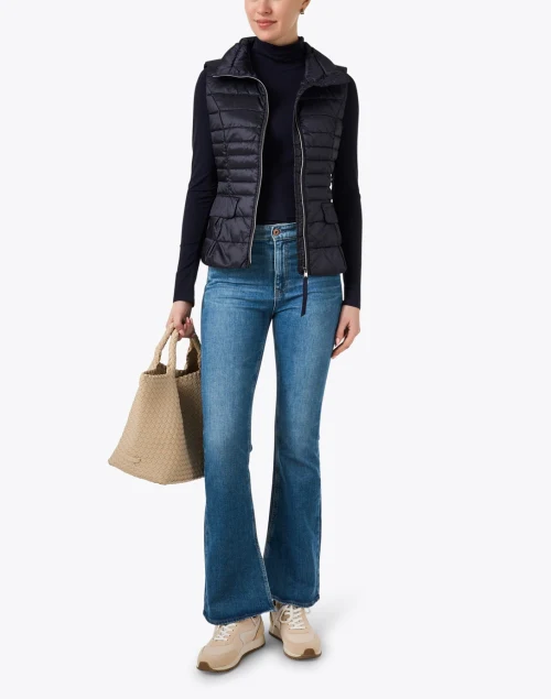 Navy Puffer Vest