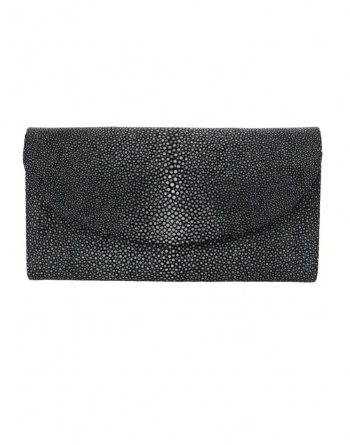Baby Grande Black Stingray Clutch