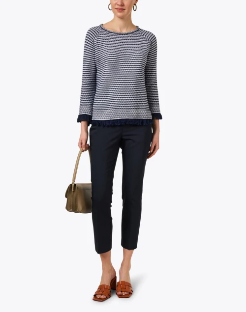 Jerry Navy Premier Stretch Cotton Pant