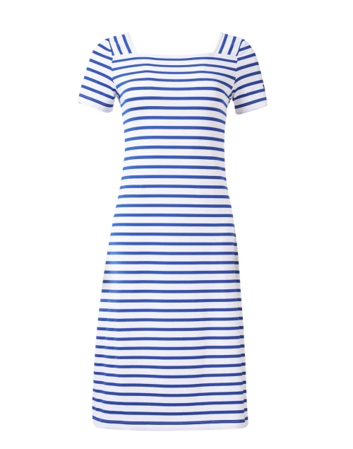 Tolede Blue and White Striped Dress