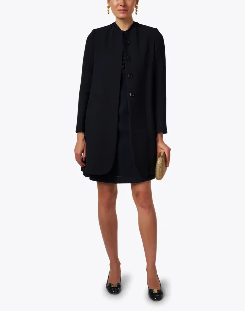 Redgrave Navy Wool Coat