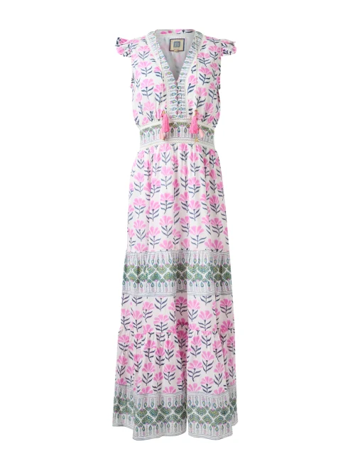 Annabelle Pink and Green Print Dress