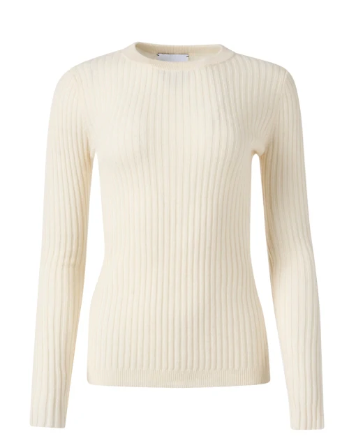 Bibi White Cashmere Sweater