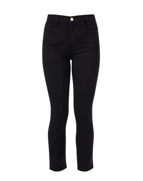 Le High Straight Black Jean