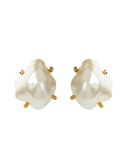 Pearl Clip Earrings