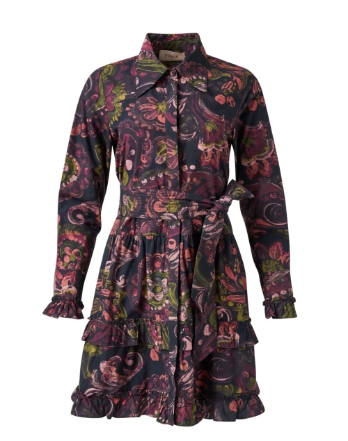 Cami Multi Paisley Print Dress