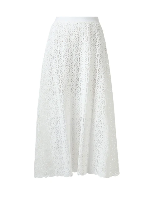 White Lace Skirt