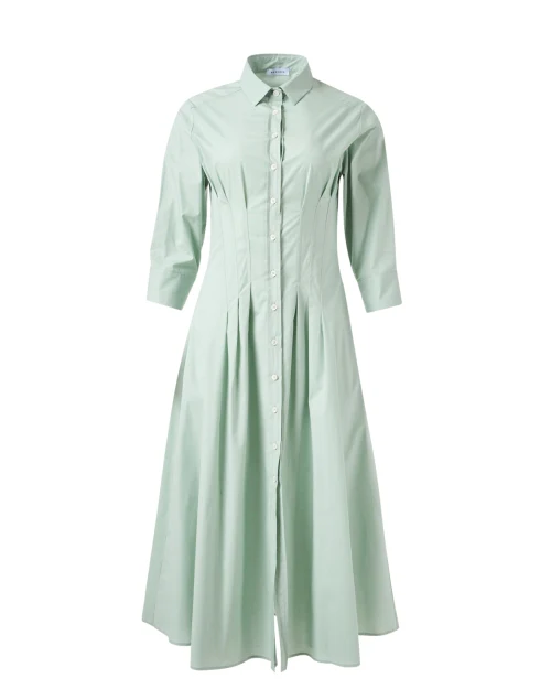 Mint Green Shirt Dress