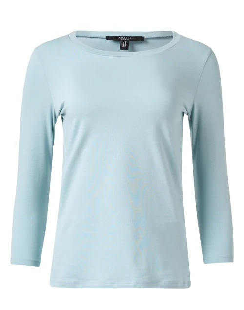 Multia Pastel Teal Jersey Top