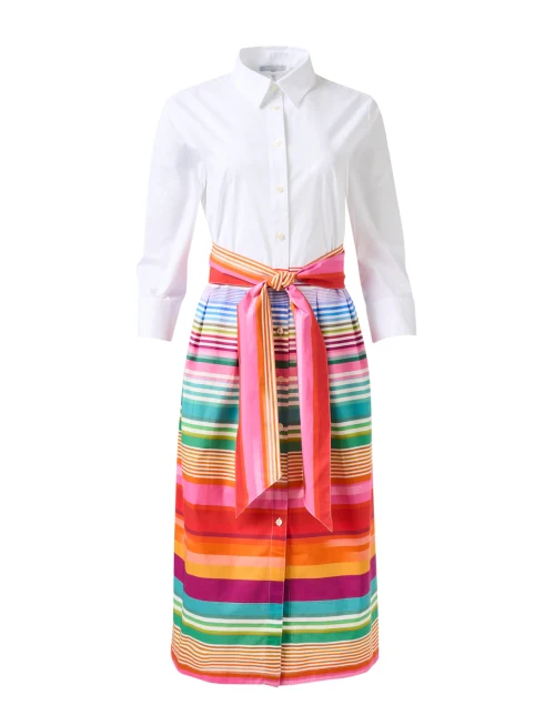 Robin Multi Stripe Shirt Dress