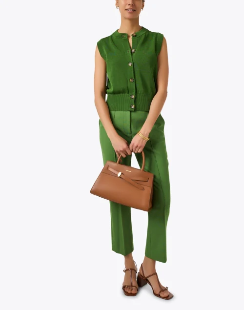 Kean Green Crop Pant