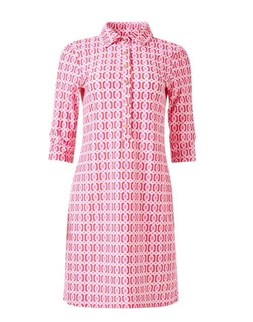 Susanna Pink Print Dress