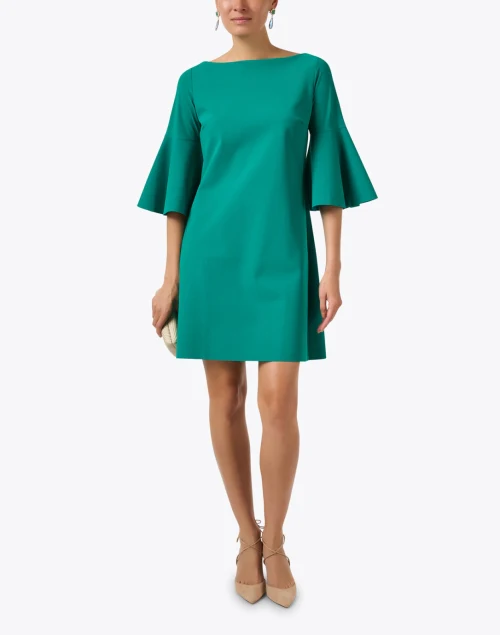 Nalia Green Shift Dress