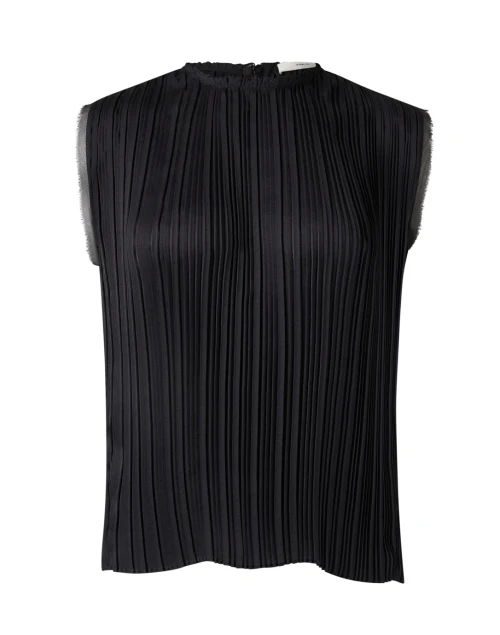 Black Pleated Top