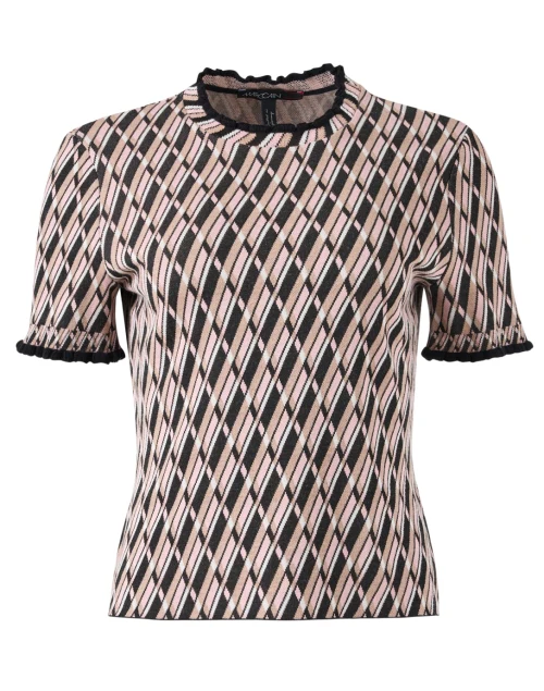 Geometric Print Top