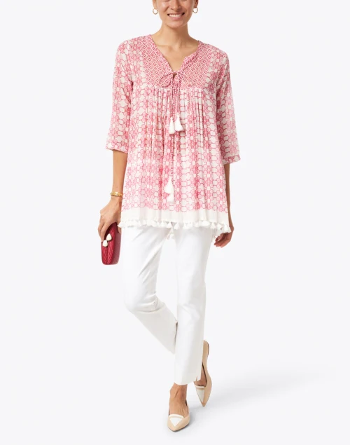 Jerry White Stretch Cotton Pant
