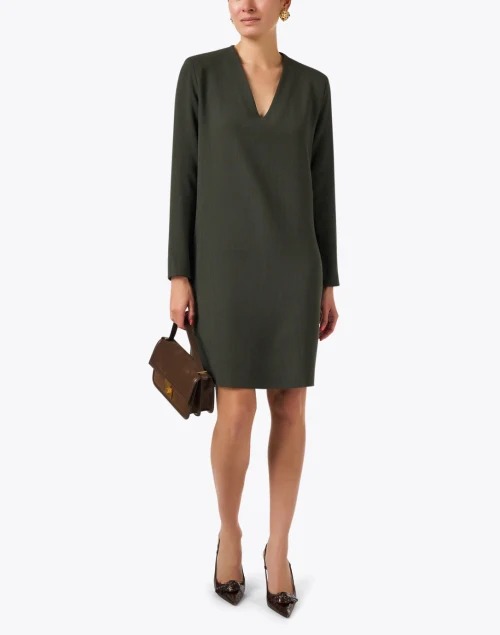 Lari Green Shift Dress