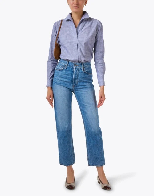 Signature Chambray Cotton Shirt