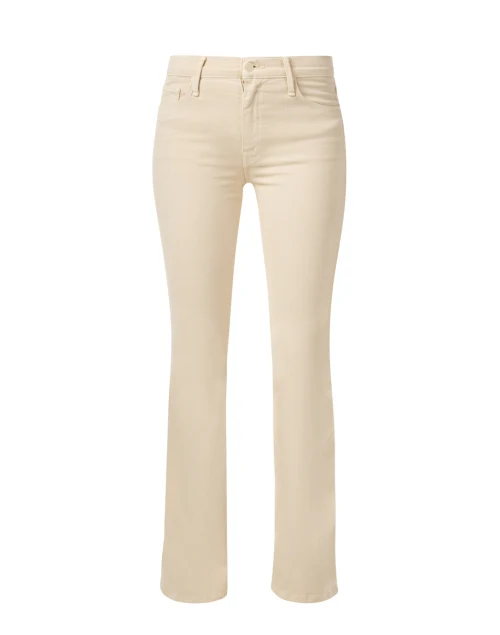 The Weekender Cream Flare Jean