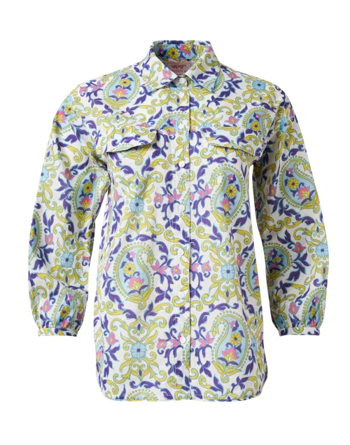 Riley Paisley Print Blouse