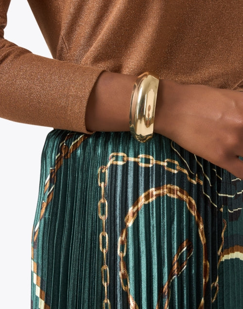 Gold Bangle Bracelet