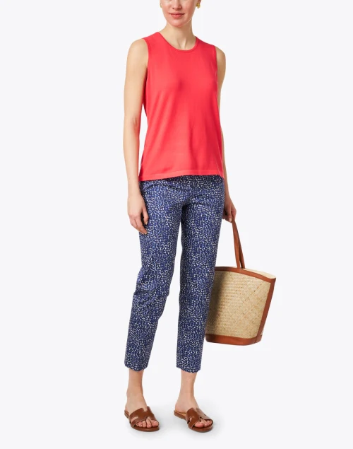 Coral Pink Knit Top