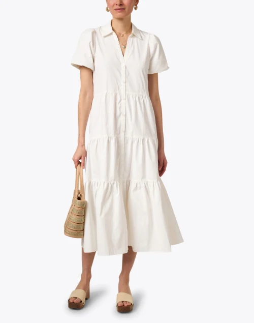 Havana Ivory Midi Dress