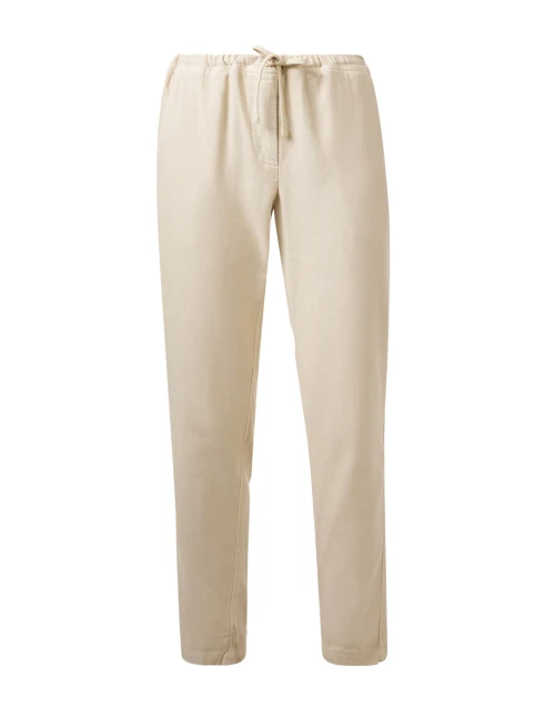 Hampton Beige Cotton Twill Pant