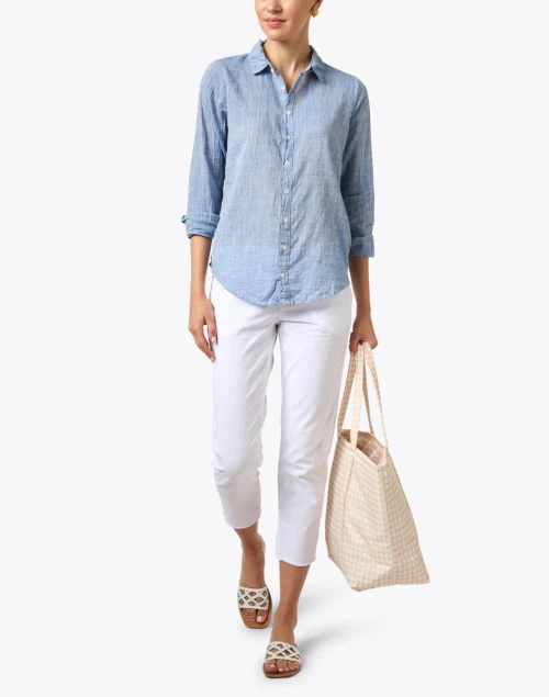 Wicklow White Italian Chino Pant