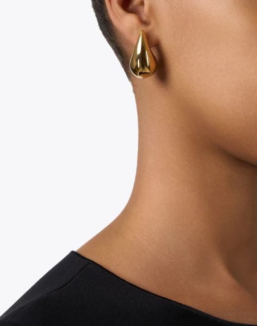 Gold Teardrop Earrings