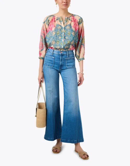 Petite Hustler Wide Leg Jean