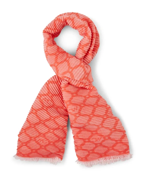 Coral Printed Scarf