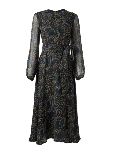 Callie Multi Abstract Floral Dress