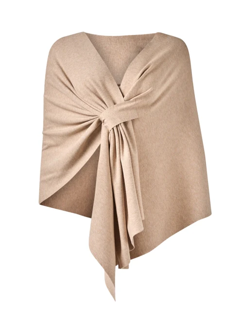 Tan Wrap with Tab Closure