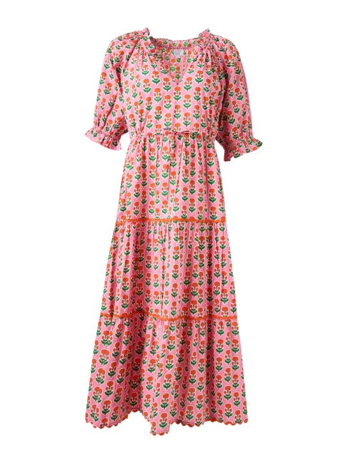 Calypso Pink Floral Dress