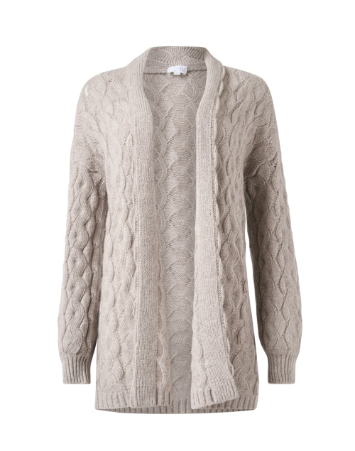 Stone Cable Knit Cardigan